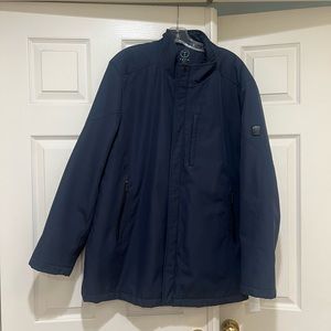 Tumi Men’s Size XL Heavy Technical Navy Blue Jacket winter outdoor Gorp grunge